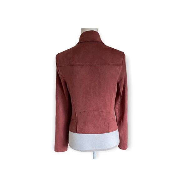 Evereve Level 99 Tabitha Sueded Moto Jacket - Picture 4 of 9